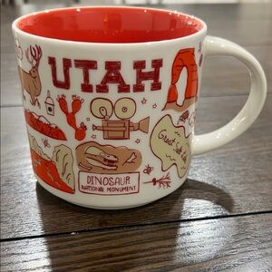 Starbucks Utah Mug - Red and White